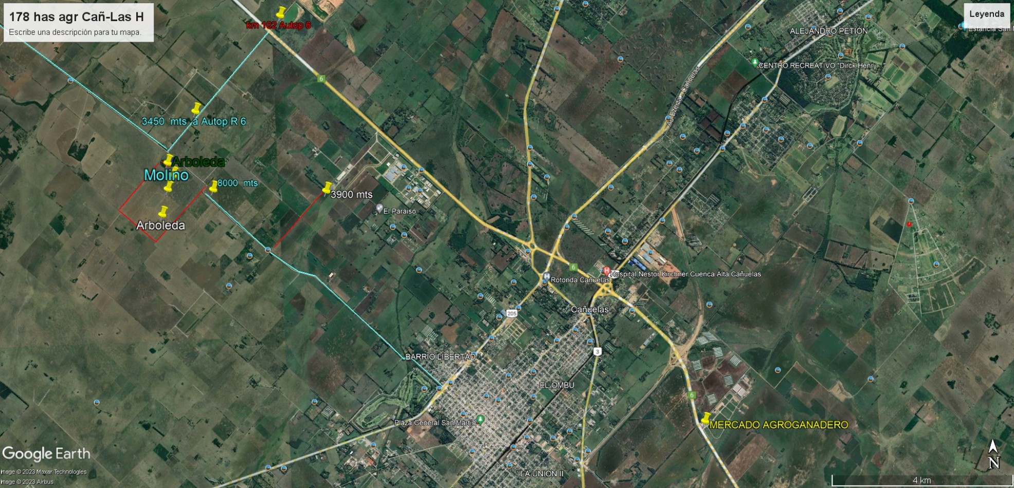 178 has agricolas - Las Heras / Cañuelas