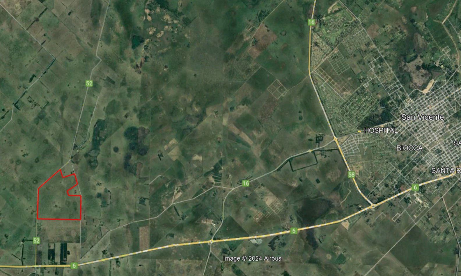 223 has - campo ganadero en San Vicente proximo a MAG