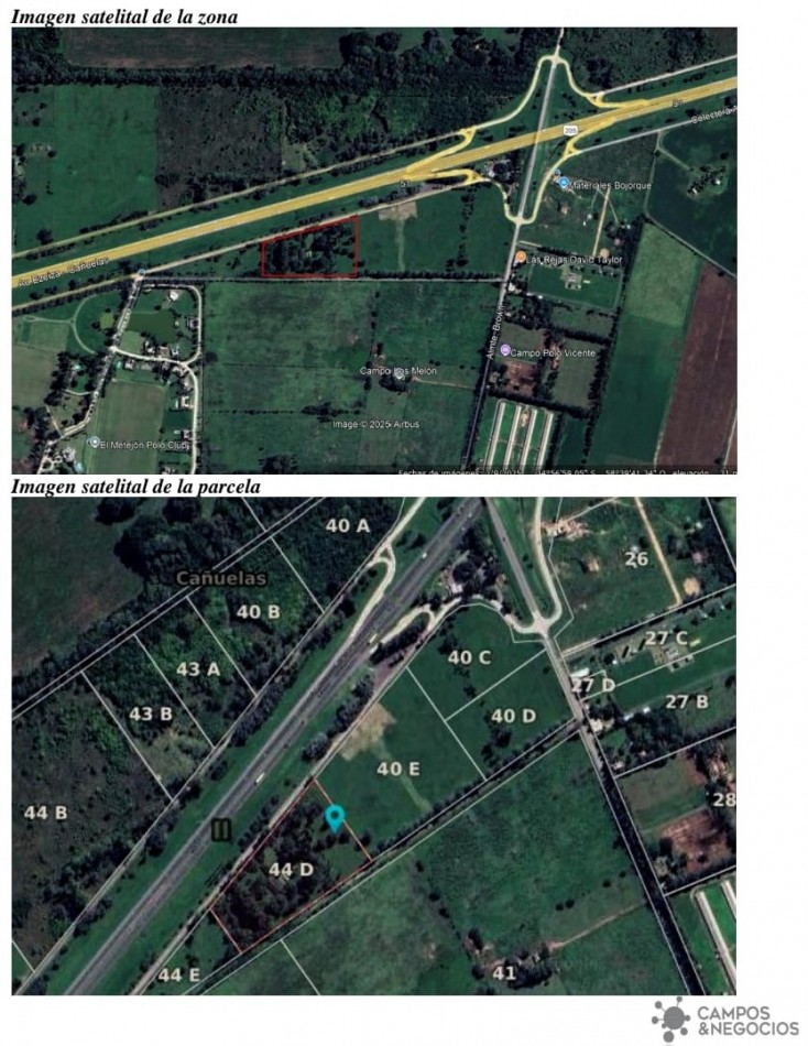 Casa Quinta 3 has - sobre Autopista Ezeiza Cañuelas - Vicente Casares (BA)